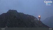 Archived webcam image showing Bad Hofgastein: View from Schlossalm on 28 Aug 2026 at 03:28