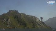 Archived webcam image showing Bad Hofgastein: View from Schlossalm on 28 Aug 2026 at 11:28