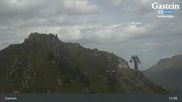 Archived webcam image showing Bad Hofgastein: View from Schlossalm on 28 Aug 2026 at 15:28