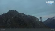 Archived webcam image showing Bad Hofgastein: View from Schlossalm on 27 Oct 2026 at 19:44