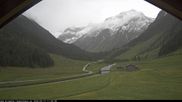 Archived webcam image showing Krimmler Tauernhaus Mountain Hut - Webcam South on 12 Jun 2026 at 12:42
