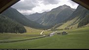 Archived webcam image showing Krimmler Tauernhaus Mountain Hut - Webcam South on 27 Jul 2026 at 12:46
