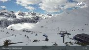 Archived webcam image showing Hochalmkopf - Obertauern Ski Resort on 7 Apr 2026 at 13:18