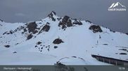 Archived webcam image showing Hochalmkopf - Obertauern Ski Resort on 13 Apr 2026 at 19:38