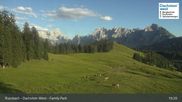 Archived webcam image showing Russbach - Terrain Park on 12 Jul 2026 at 19:02