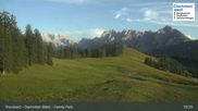 Archived webcam image showing Russbach - Terrain Park on 9 Aug 2026 at 19:43