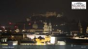 Archived webcam image showing Salzburg - Mirabell Palace on 28 Mar 2026 at 01:59