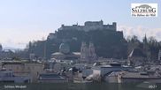 Archived webcam image showing Salzburg - Mirabell Palace on 28 Mar 2026 at 09:59