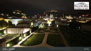 Archived webcam image showing Salzburg - Mirabell Palace on 12 May 2026 at 01:00