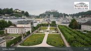 Archived webcam image showing Salzburg - Mirabell Palace on 12 May 2026 at 07:00