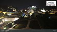 Archived webcam image showing Salzburg - Mirabell Palace on 10 Aug 2026 at 01:16