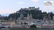 Archived webcam image showing Salzburg - Mirabell Palace on 10 Aug 2026 at 11:16
