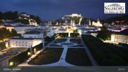 Archived webcam image showing Salzburg - Mirabell Palace on 10 Aug 2026 at 21:16
