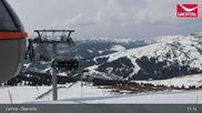 Archived webcam image showing Lachtal: Chair Lift Schönberg on 9 Mar 2026 at 11:12