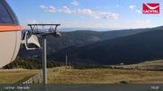 Archived webcam image showing Lachtal: Chair Lift Schönberg on 12 Jul 2026 at 19:57