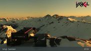 Archived webcam image showing Summit of Palinkopf (2.864 m) - Ischgl on 26 Feb 2026 at 07:35