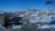 Archived webcam image showing Summit of Palinkopf (2.864 m) - Ischgl on 2 May 2026 at 03:51