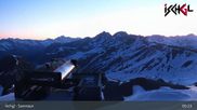 Archived webcam image showing Summit of Palinkopf (2.864 m) - Ischgl on 2 May 2026 at 05:51