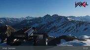 Archived webcam image showing Summit of Palinkopf (2.864 m) - Ischgl on 2 May 2026 at 07:51
