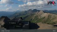 Archived webcam image showing Summit of Palinkopf (2.864 m) - Ischgl on 12 Jul 2026 at 19:00