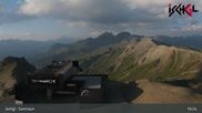 Archived webcam image showing Summit of Palinkopf (2.864 m) - Ischgl on 12 Aug 2026 at 19:18