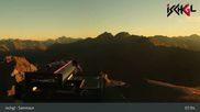 Archived webcam image showing Summit of Palinkopf (2.864 m) - Ischgl on 6 Oct 2026 at 08:19