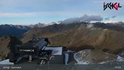 Archived webcam image showing Summit of Palinkopf (2.864 m) - Ischgl on 11 Oct 2026 at 17:19