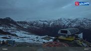 Archived webcam image showing Seekogel in Sölden on 20 May 2026 at 03:57