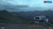 Archived webcam image showing Seekogel in Sölden on 5 Aug 2026 at 03:59