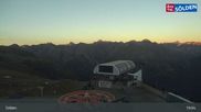 Archived webcam image showing Seekogel in Sölden on 27 Sep 2026 at 01:10