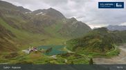 Archived webcam image showing Galtür - Lake Kopssee on 16 Jun 2026 at 19:19