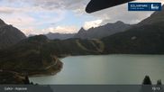Archived webcam image showing Galtür - Lake Kopssee on 10 Aug 2026 at 19:11