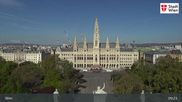 Archiviertes Webcam Bild: Wien - Burgtheater & Rathaus am 26.04.2026 um 09:31 Uhr