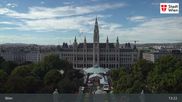 Archived webcam image showing Burgtheater Vienna on 16 Sep 2026 at 13:58