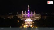 Archived webcam image showing Burgtheater Vienna on 16 Sep 2026 at 21:58