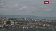 Archiviertes Webcam Bild: Genf - RTS Hochhaus am 10.04.2026 um 13:01 Uhr