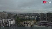 Archived webcam image showing Zürich - Gebäude des SF on 1 Aug 2026 at 08:35