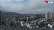 Archived webcam image showing Zürich - Gebäude des SF on 1 Aug 2026 at 09:35