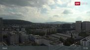 Archived webcam image showing Zürich - Gebäude des SF on 1 Aug 2026 at 17:35