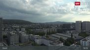 Archived webcam image showing Zürich - Gebäude des SF on 1 Aug 2026 at 19:35