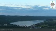 Archived webcam image showing Údolní nádrž Lipno on 12 Jul 2026 at 05:45