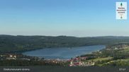 Archived webcam image showing Údolní nádrž Lipno on 12 Jul 2026 at 08:45
