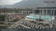 Archiviertes Webcam Bild: Bad Reichenhall: Außenbecken RupertusTherme am 13.04.2026 um 07:23 Uhr