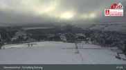 Archived webcam image showing Oberwiesenthal - Fichtelberg ski slope on 27 Mar 2026 at 07:47