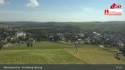 Archived webcam image showing Oberwiesenthal - Fichtelberg ski slope on 19 Jun 2026 at 11:42