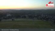 Archived webcam image showing Oberwiesenthal - Fichtelberg ski slope on 25 Jun 2026 at 05:41