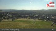 Archived webcam image showing Oberwiesenthal - Fichtelberg ski slope on 25 Jun 2026 at 09:41