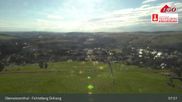 Archived webcam image showing Oberwiesenthal - Fichtelberg ski slope on 12 Jul 2026 at 08:34