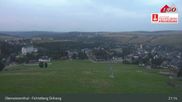 Archived webcam image showing Oberwiesenthal - Fichtelberg ski slope on 14 Jul 2026 at 01:28