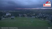 Archived webcam image showing Oberwiesenthal - Fichtelberg ski slope on 14 Jul 2026 at 05:28